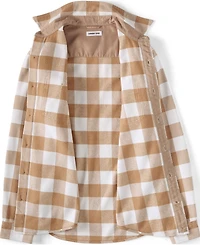 Lands' End Men's Long Sleeve Authentic Flannel Shirt
