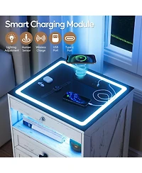 Vlsrka Vanity Makeup Desk with Mirror and Lights