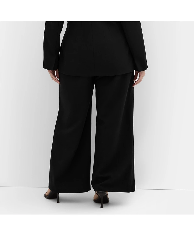City Chic Women's Alece Wide Leg Pant