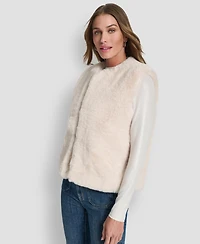 Dkny Jeans Women's Crewneck Sleeveless Vest