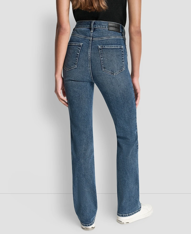 Dkny Jeans Women's High-Rise Bootcut
