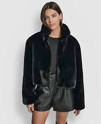 Dkny Jeans Women's Long-Sleeve Cropped Jacket