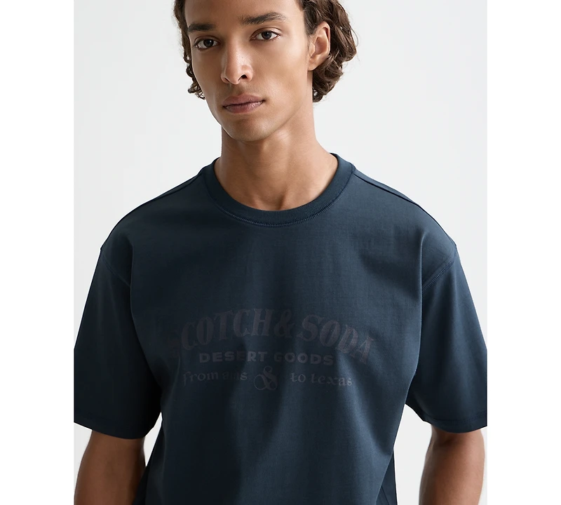 Scotch & Soda Men's Front Artwork Relaxed-Fit T-Shirt