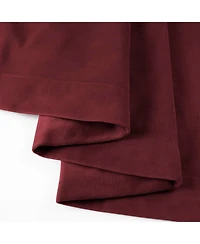 Half Price Drapes Burgundy Signature Velvet Blackout Curtain