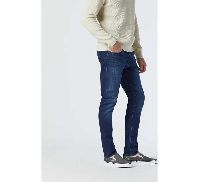 Mavi Jeans Men's Jake Slim Leg Dark Tonal Nashville