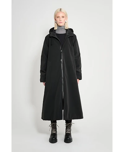Stutterheim Women's Mosebacke Long Matte Winter Coat