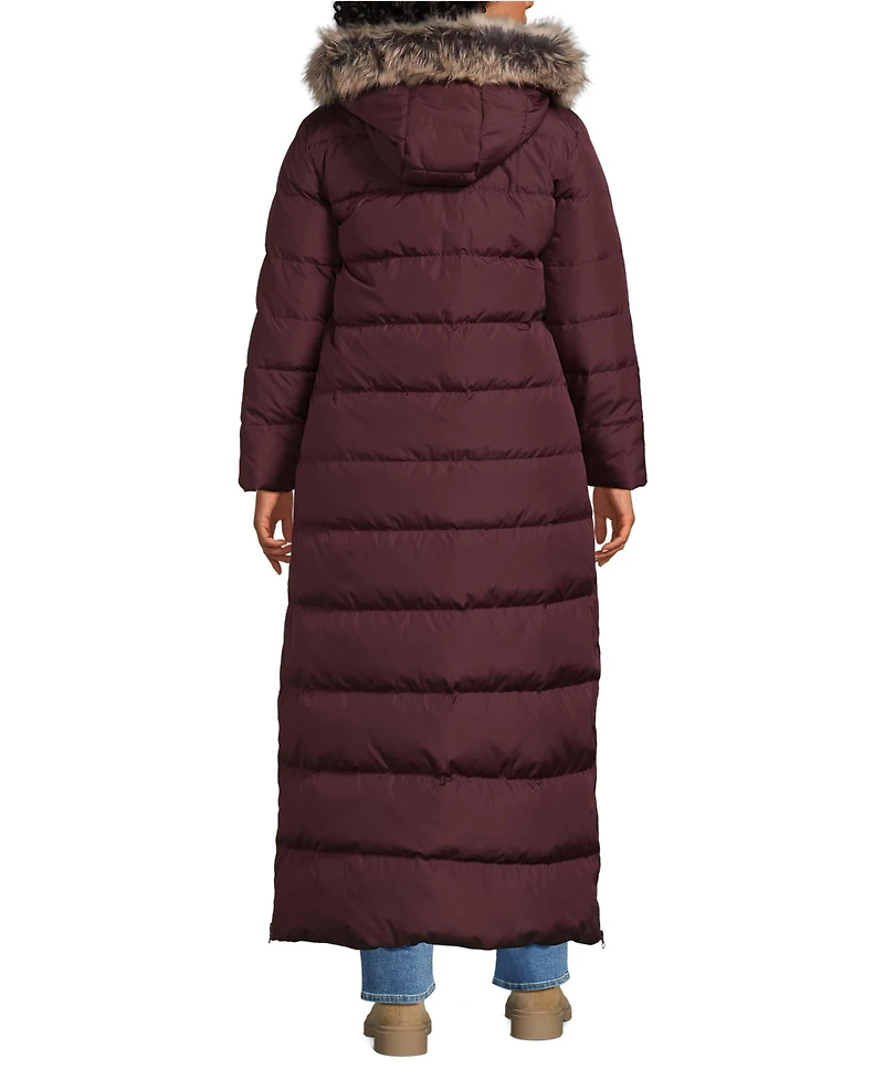Lands' End Plus Max 600 Down Long Maxi Coat