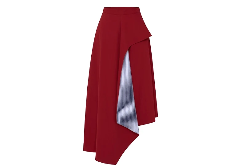 Labeca London Women's Kayra Cotton Striped Skirt