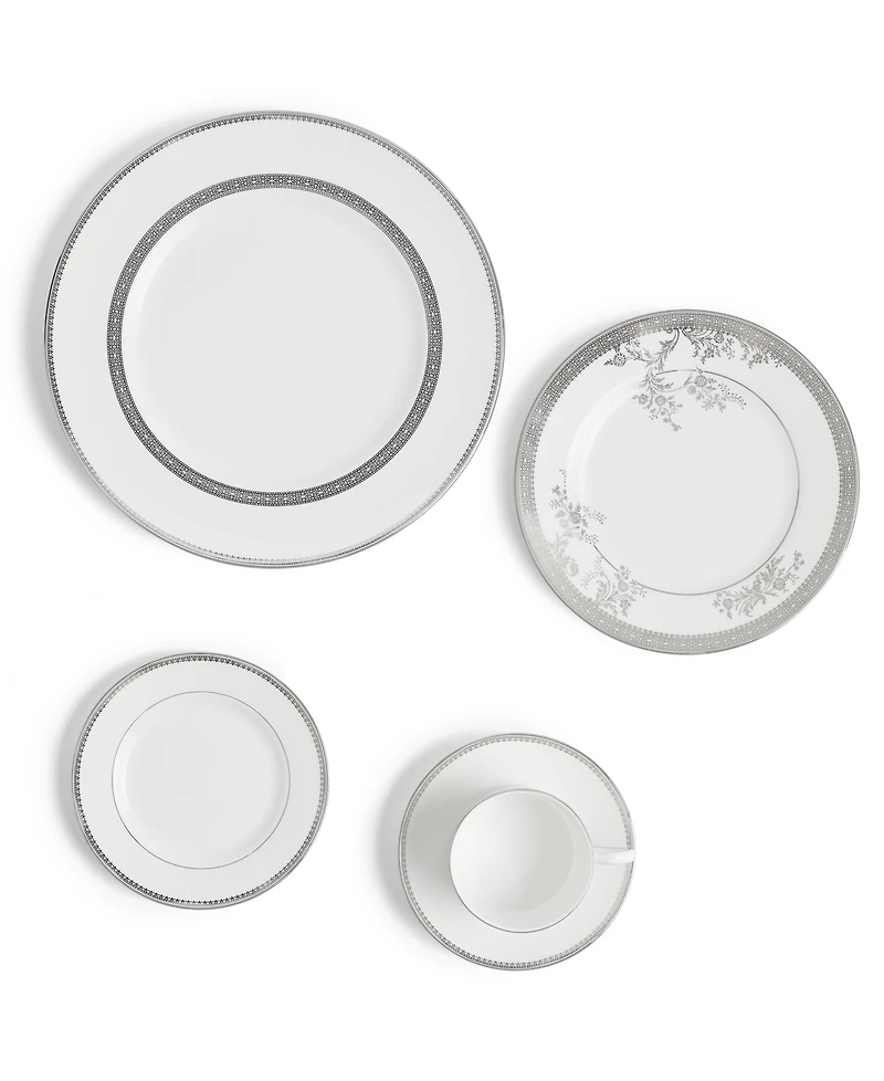 Vera Wang Wedgwood Dinnerware, Lace 5 Piece Place Setting