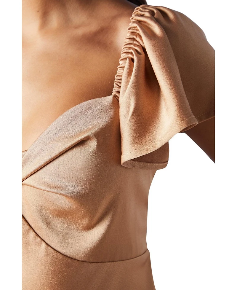 Oasis Women's Angel Sleeve Bridesmaid Dress