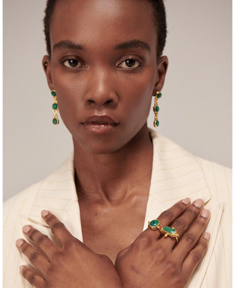Ottoman Hands Ela Drop Earrings