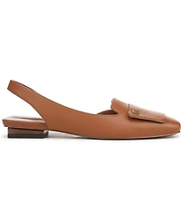Franco Sarto Teagan Square Toe Slingback Flats