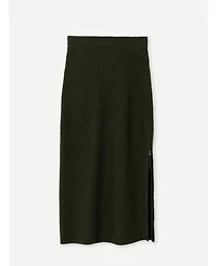 Gobi Cashmere Women's Cashmere Skirt with Zip