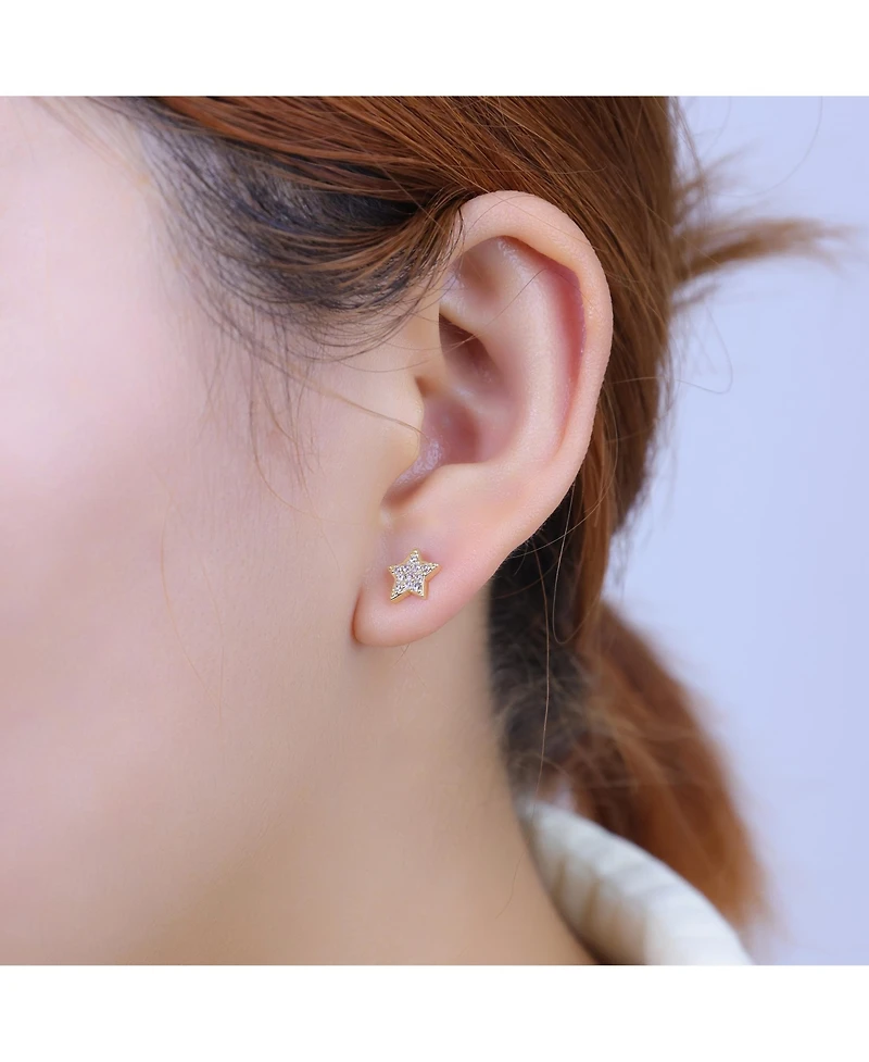 Disney Minnie Mouse Cubic Zirconia Earring Set