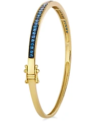 Le Vian White Sapphire (0.17 ct. t.w.) and Sapphire Ombres (0.97 ct. t.w.) Bracelet in 14K Honey Gold