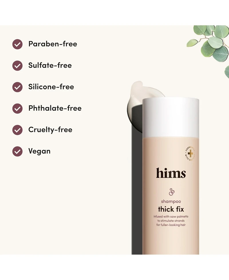 Hims Thick Fix Hair Thickening Shampoo