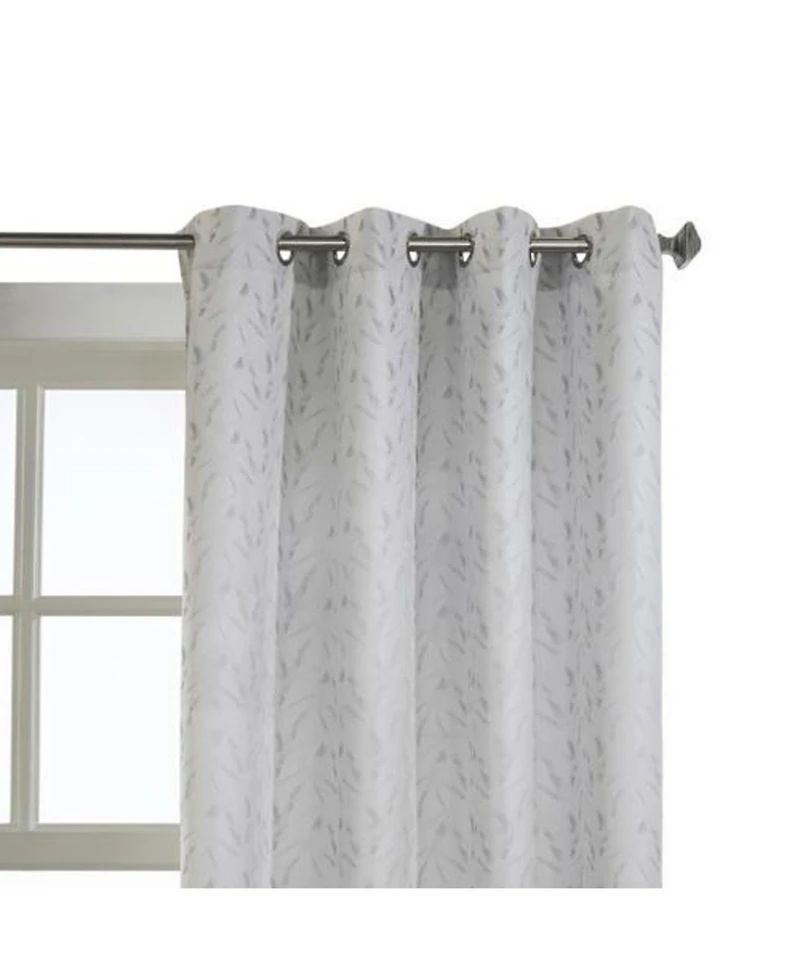 Commonwealth Arcadia Grommet Curtain Panel Window Dressing - 52x84", Grey