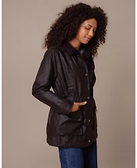 Celtic & Co. Women's British Waxed Cotton Zip Thru Jacket