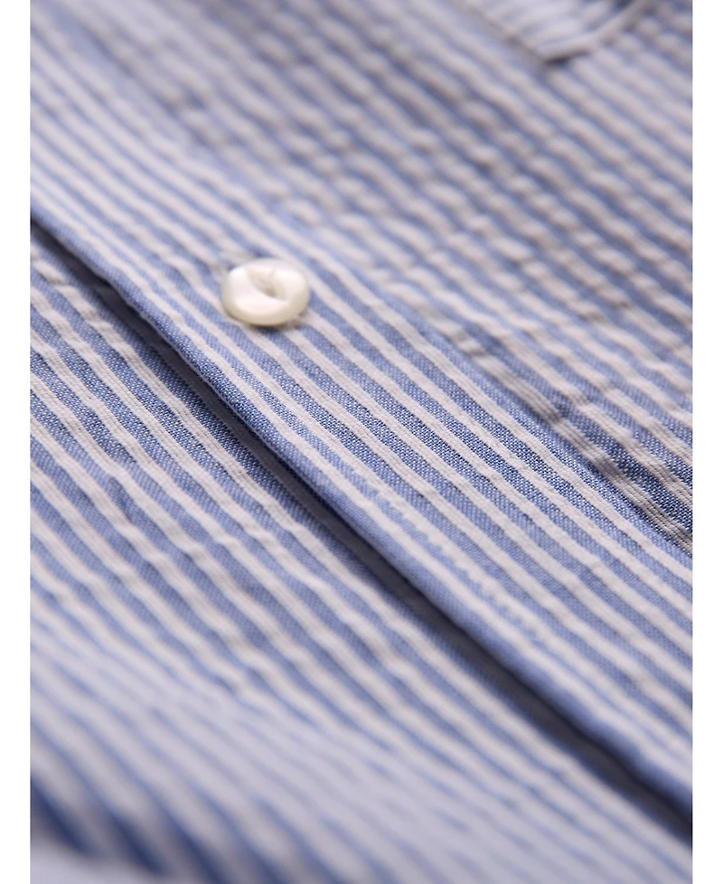 Celtic & Co. Women's Side Split Striped Shirt