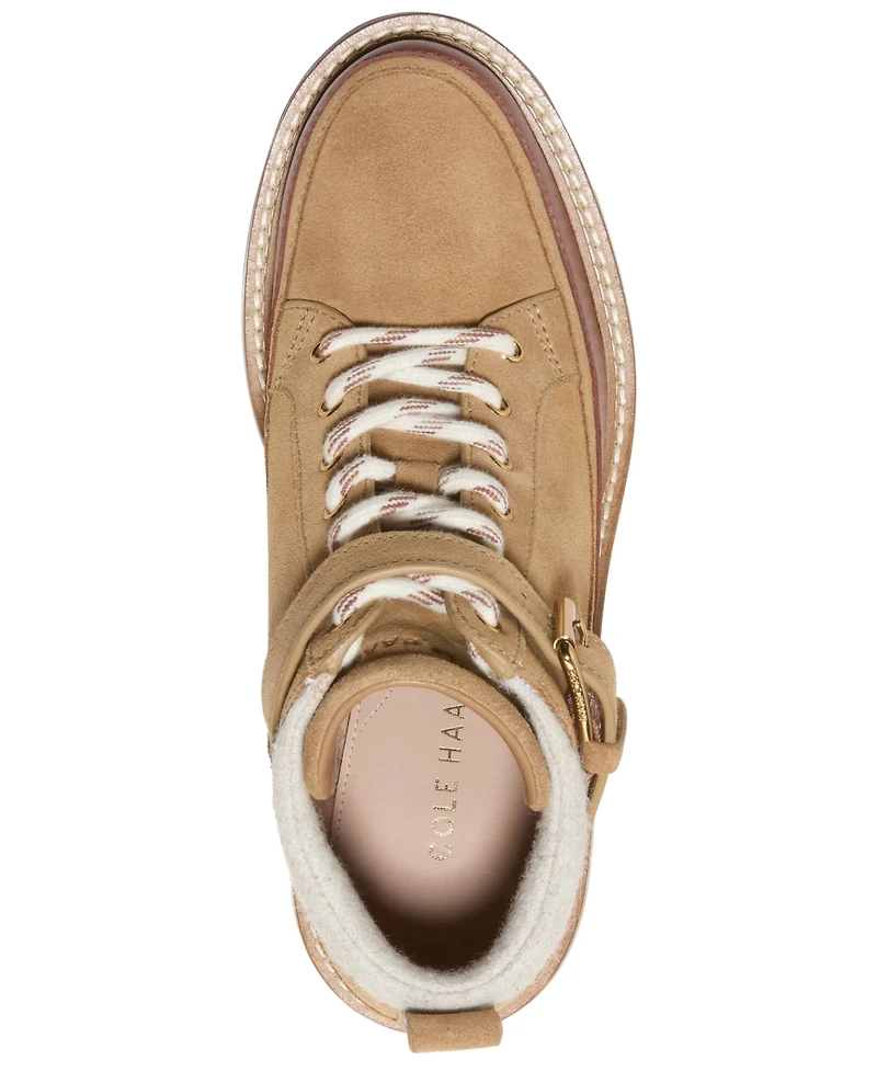 Cole Haan Women's Shibley Waterproof Lace Up Booties