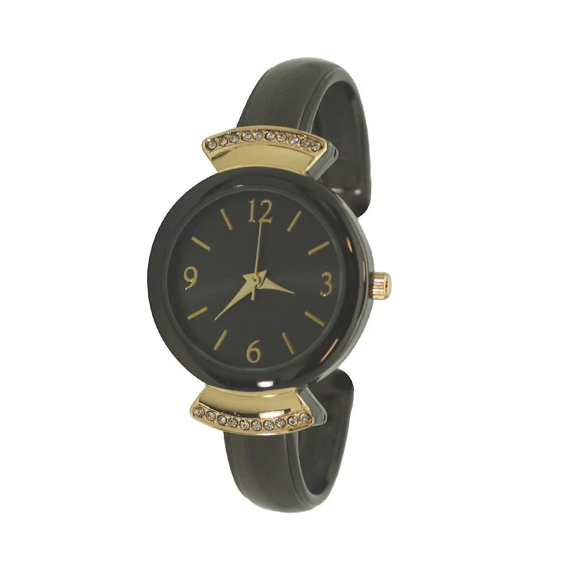 Olivia Pratt Gunmetal Gold Olivia Pratt Classic Every Day Metal Bangle Watch