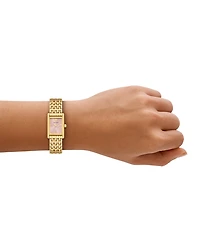 Tory Burch Women's The Eleanor Small Quartz Two-Hand Gold Stainless Steel, 20mm