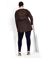 Avenue Women's Glitteratzi Top