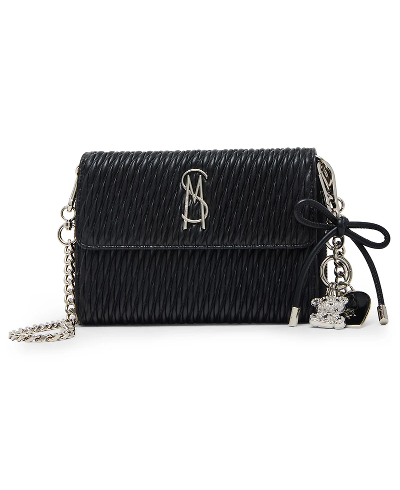 Steve Madden Boxed Carina Matelasse Crossbody Wallet