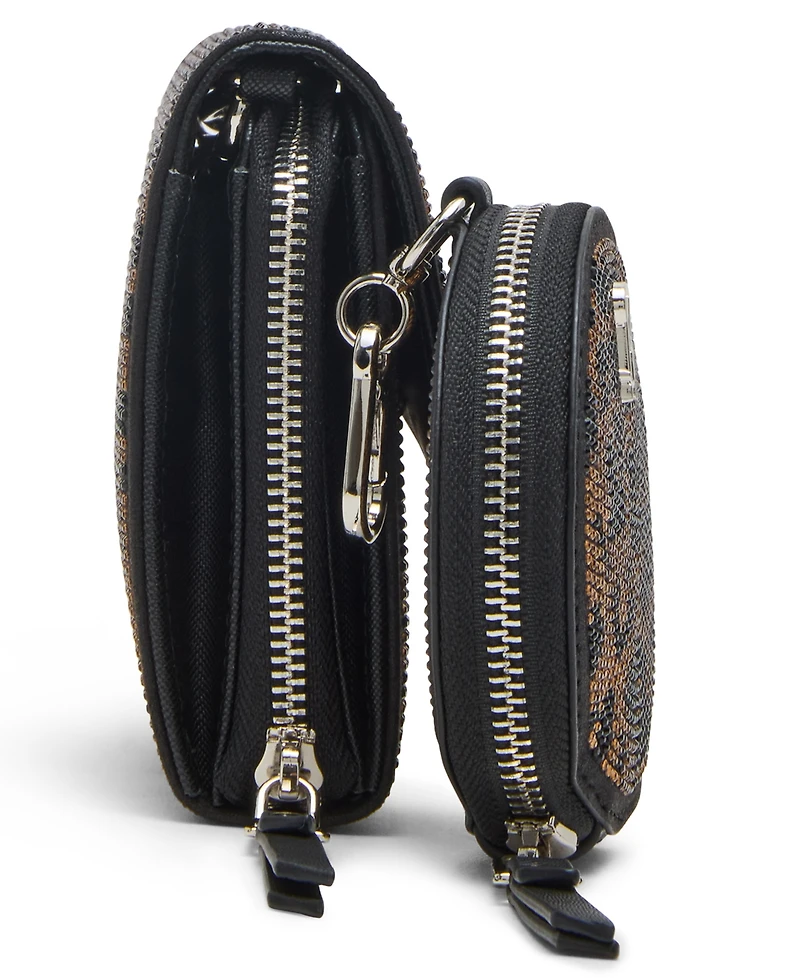 Steve Madden Boxed Embellished Carina Crossbody Wallet