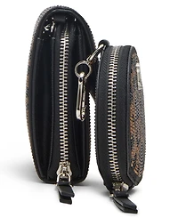 Steve Madden Boxed Embellished Carina Crossbody Wallet