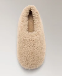 Mango Women's Wool Ballerina Flats