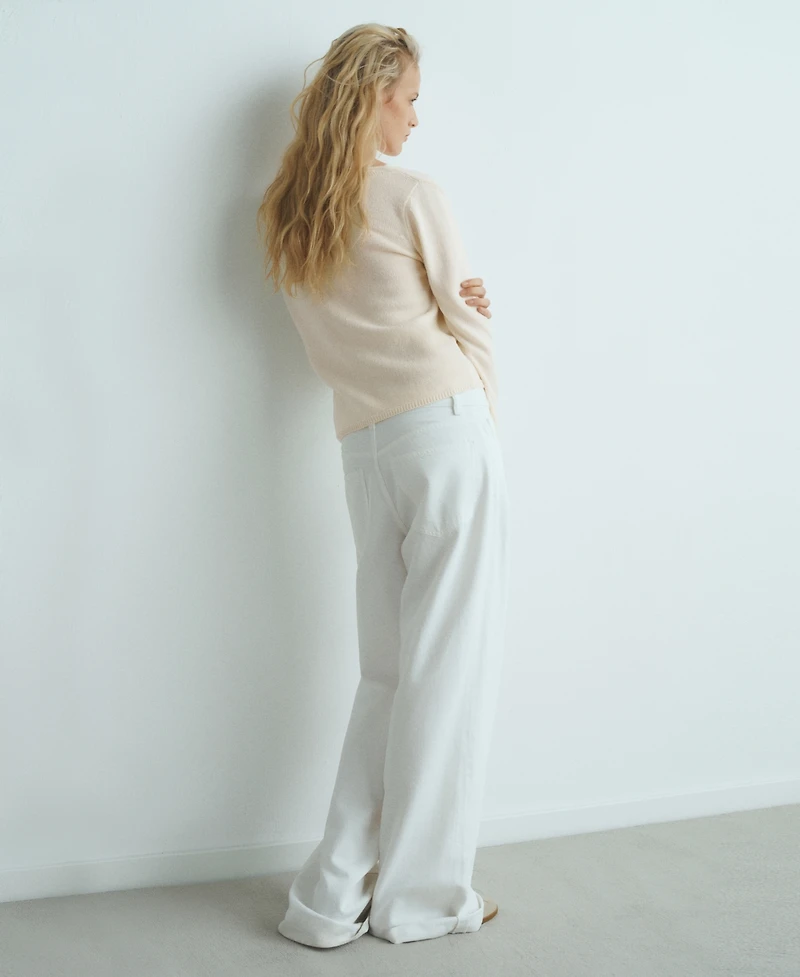 Mango Women's Cowl Neck Sweater