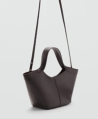 Mango Women's Leather Handbag