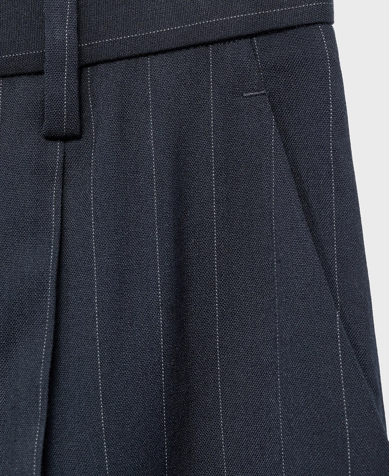 Mango Women's Pinstripe Suit Pants