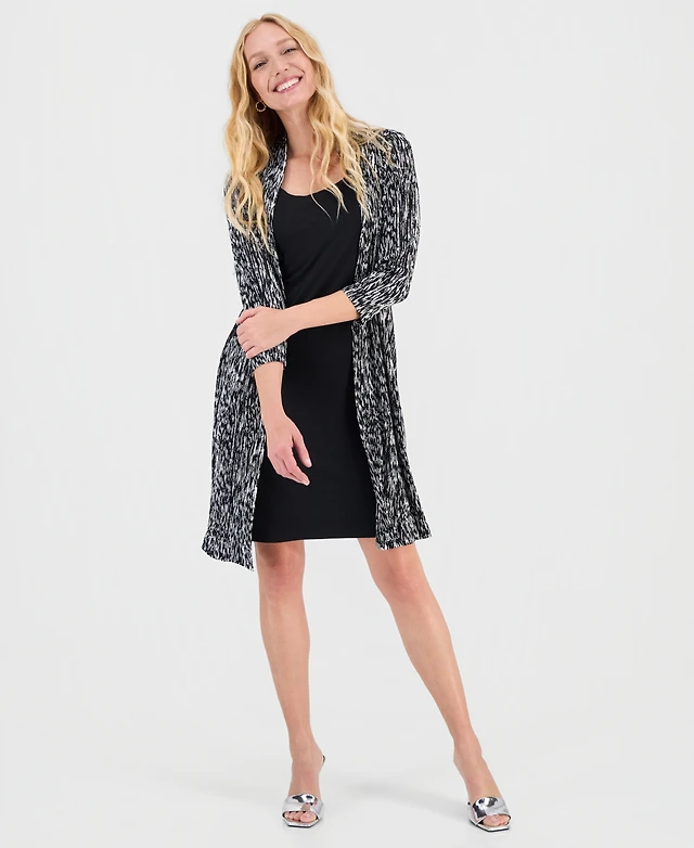 Connected Women's Layered-Look Jacket Dress at Mall of America in  Bloomington, MN
