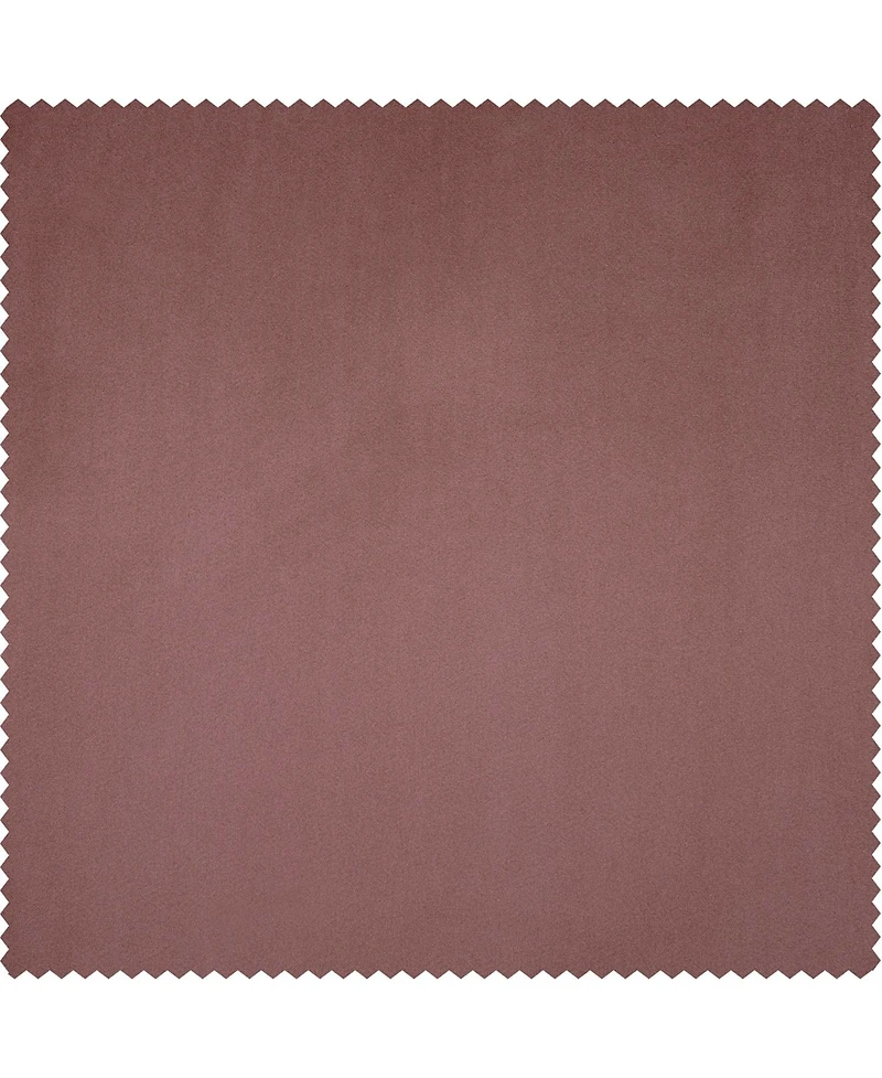 Half Price Drapes Rosehip Signature Plush Velvet Hotel Blackout Curtain