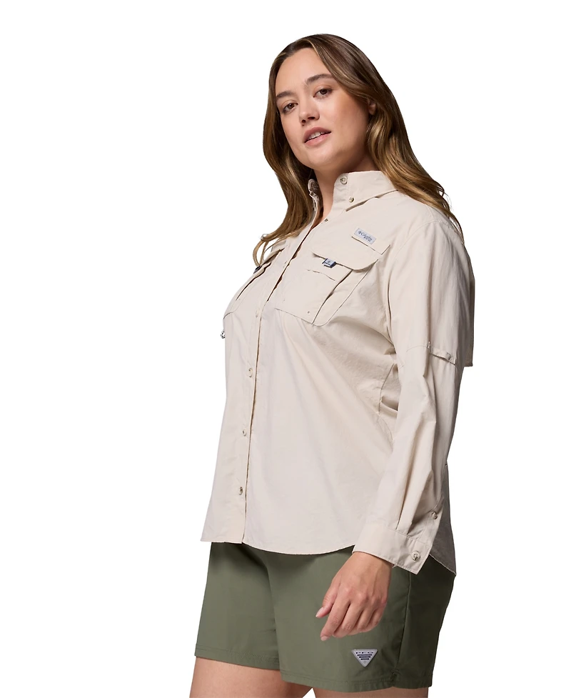 Columbia Women's Bahama Ii Roll-Up Long-Sleeve Top
