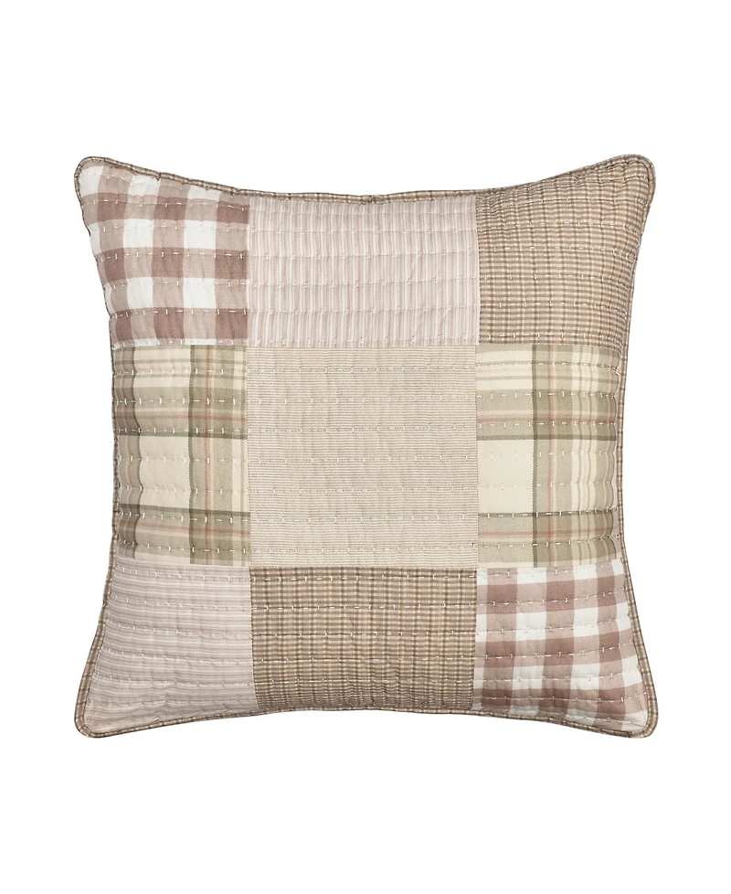 Piper & Wright Mayfair Quilted Decorative Pillow, 20" x 20"
