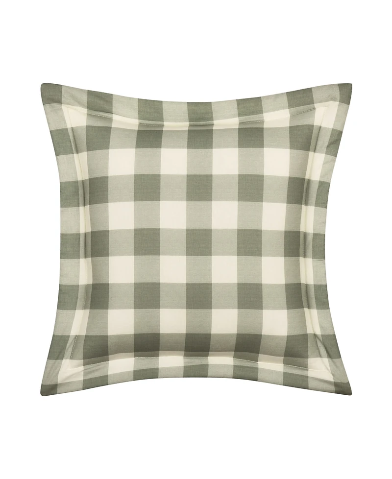 Piper & Wright Eloise Gingham Check Decorative Pillow, 18" x 18"
