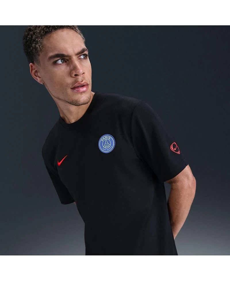 Nike Men's Black Paris Saint-Germain Third Statement Dri-fit T-Shirt