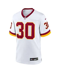 Nike Men's Austin Ekeler White Washington Commanders Game Super Bowl Era Jersey