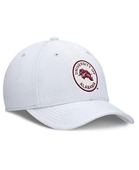 Nike Men's White Alabama Crimson Tide Rise Academic Dri-fit Flex Hat