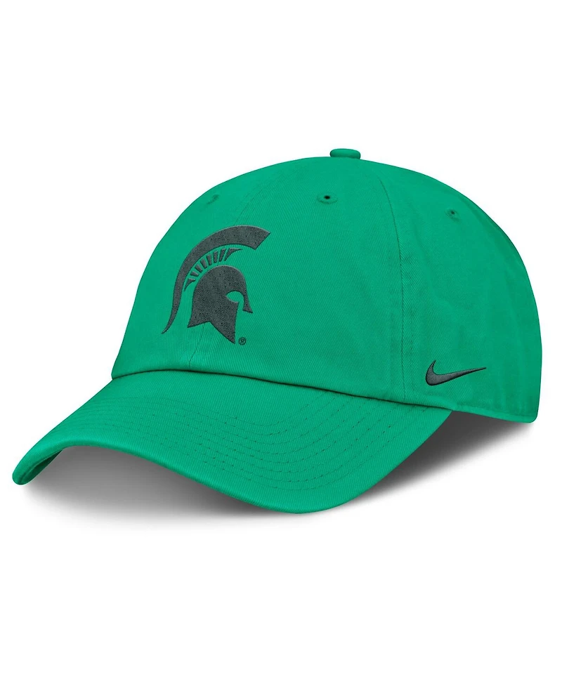 Nike Men's Green Michigan State Spartans Club Campus Adjustable Hat