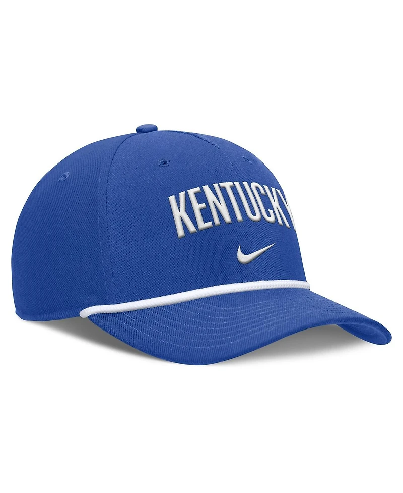 Nike Men's Royal Kentucky Wildcats Rise Campus Adjustable Hat
