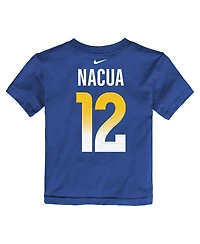 Nike Toddler Puka Nacua Royal Los Angeles Rams Player Name Number T-Shirt
