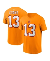 Nike Men's Mike Evans Orange Tampa Bay Buccaneers Player Name Number T-Shirt