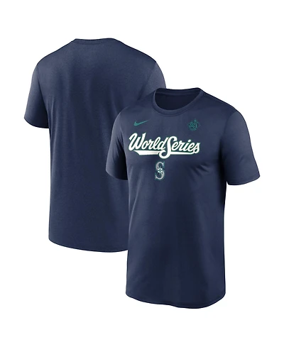Nike Men's Navy Seattle Mariners 2025 World Series Authentic Collection Legend T-Shirt