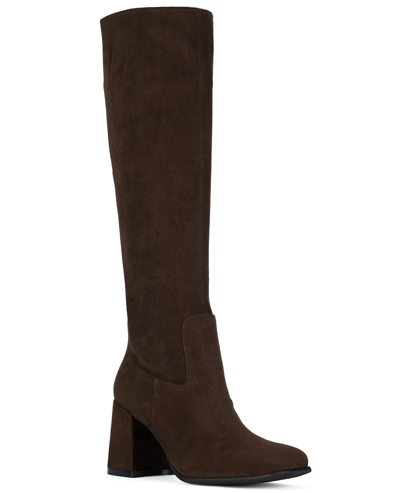 Jeffrey Campbell Women's Hotlava Knee-High Block-Heel Boots