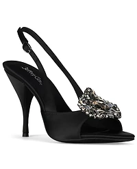 Jeffrey Campbell Women's Triomphe-j Embellished Slingback High-Heel Pumps