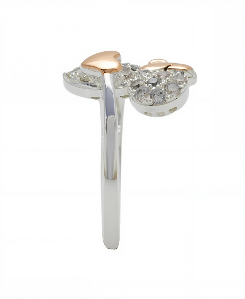 Disney Cubic Zirconia Minnie Heart Ring
